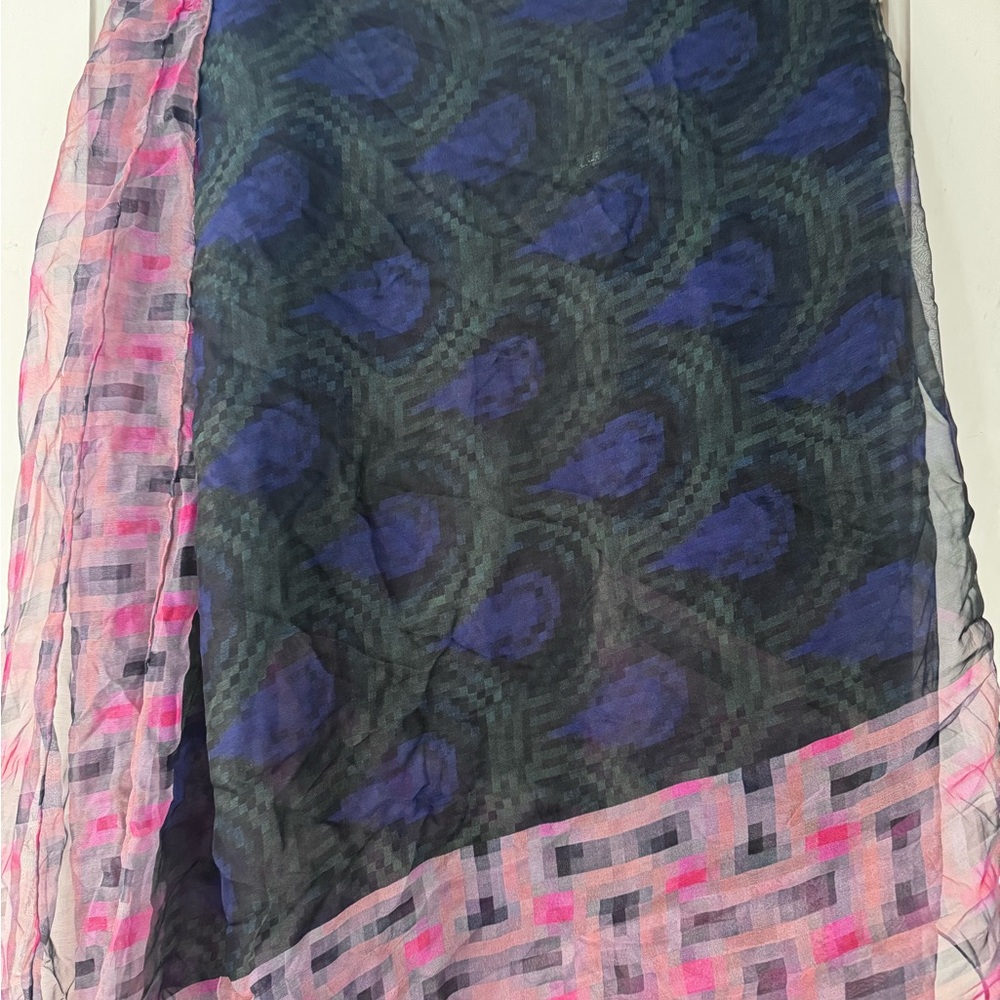 Dries Van Noten Multicolor Silk Rectangular Scarf - image 8